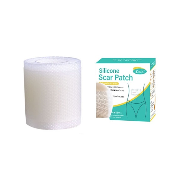 Ärrtejp - Silikonärrark Glansig transparent färg 3M