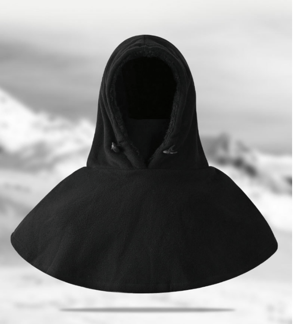 Varm Vintermössa Balaclava - Vindtät Ansiktsmask & Halsvärmare Black Black