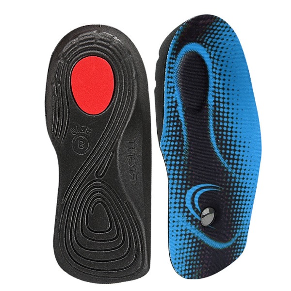 Magnetic Arch Support innersulor Svart + Blå XS