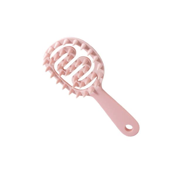 Dobbeltanvendelig våd og tør kam til alsidig hårstyling Pink Pink