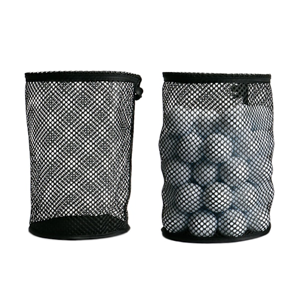 Golfbollsväska, Nylon Mesh Bag Håller 50-bitar