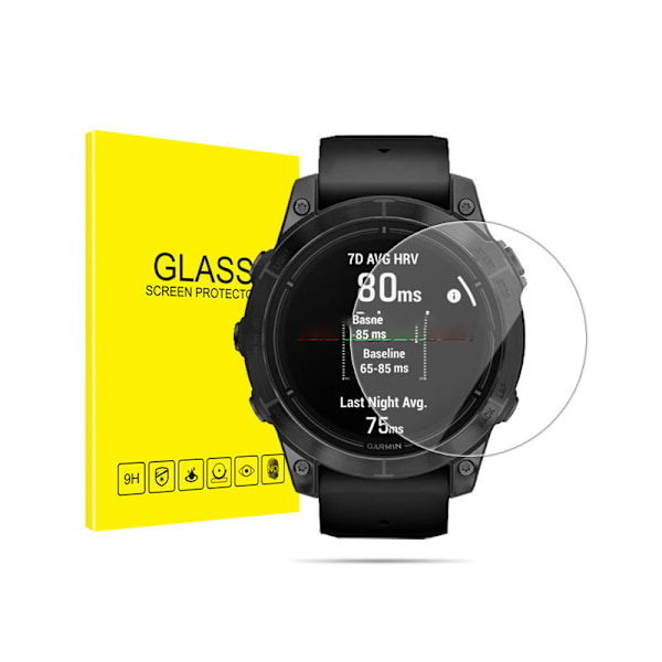 Skärmskydd i härdat glas för Smartwatch (2-pack) Garmin Epix Pro (Gen 2) 42 mm