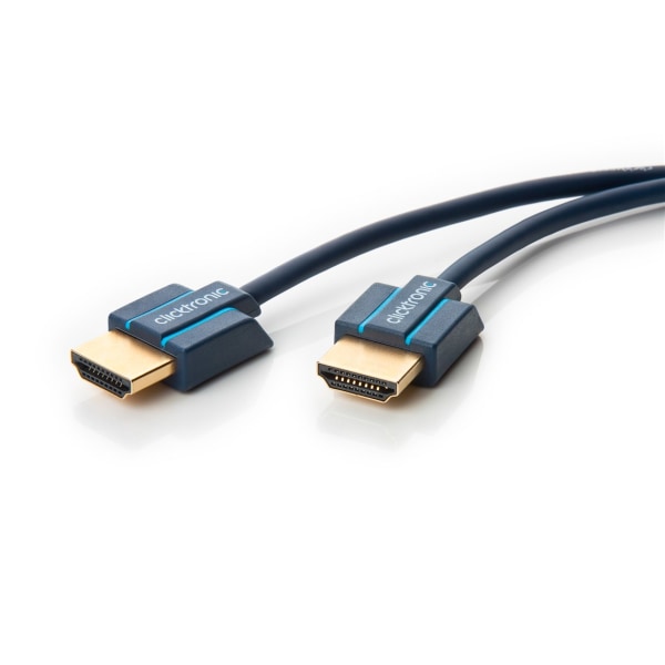 Clicktronic Ultra-Slim Höghastighets HDMI™-kabel med Ethernet