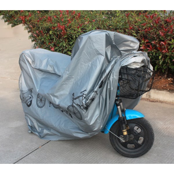 INF Cykelöverdrag, regnskydd och UV-skydd Silver Silver