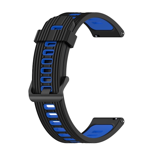 Snyggt silikonarmband för GT Runner Blå+svart