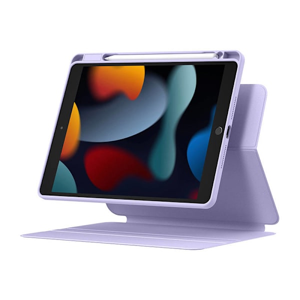 Baseus Minimalist Series IPad 10,2" magnetiskt skyddsfodral (lila)