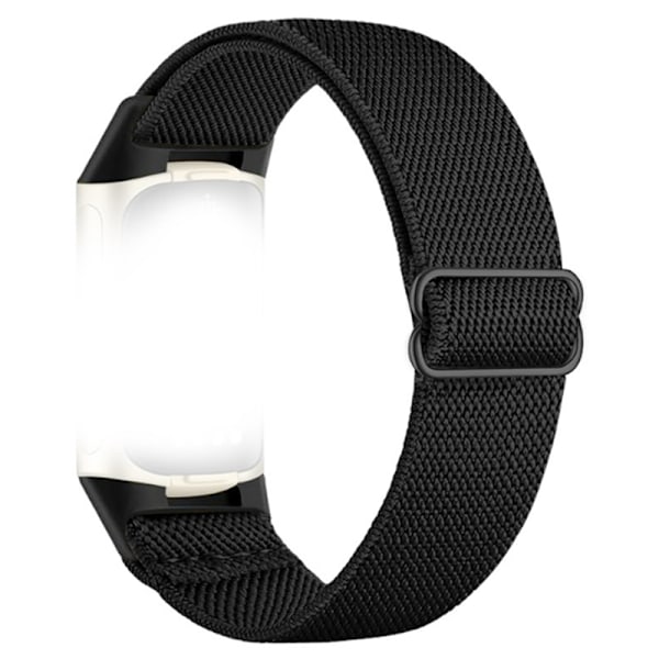 Nailonranneke Fitbit Charge 5/6 -kellolle Musta