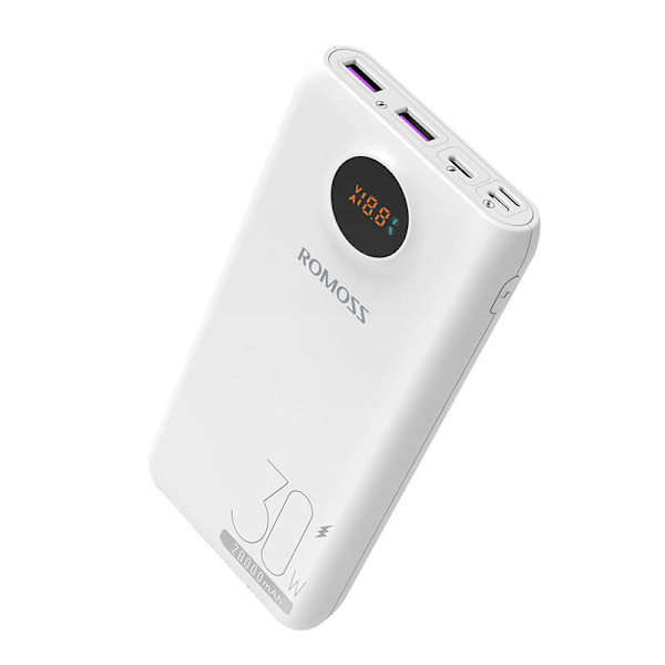 Powerbank Romoss SW20S Pro 20000mAh, 30W (vit)