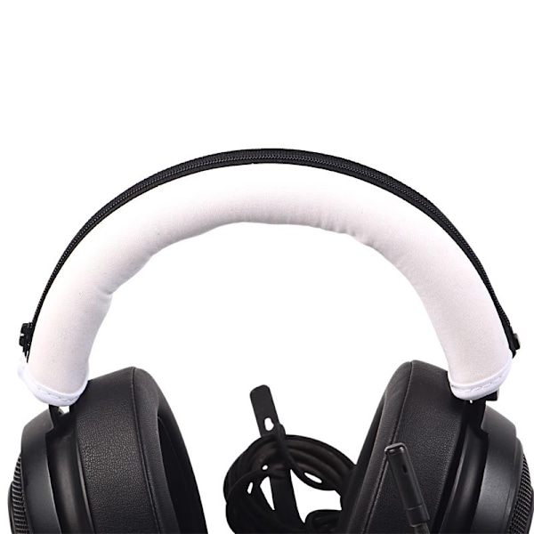 Udskiftningshovedbøjle til Razer Kraken Pro V2 hovedtelefoner Hvid