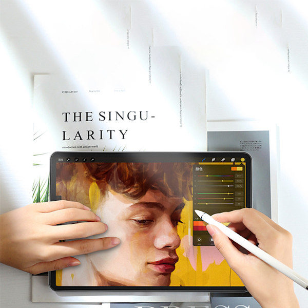 Papperliknande skärmskydd för iPad model 1