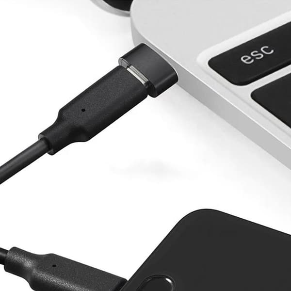 USB-C–USB 2.0 -sovitin DarkGrey DarkGrey