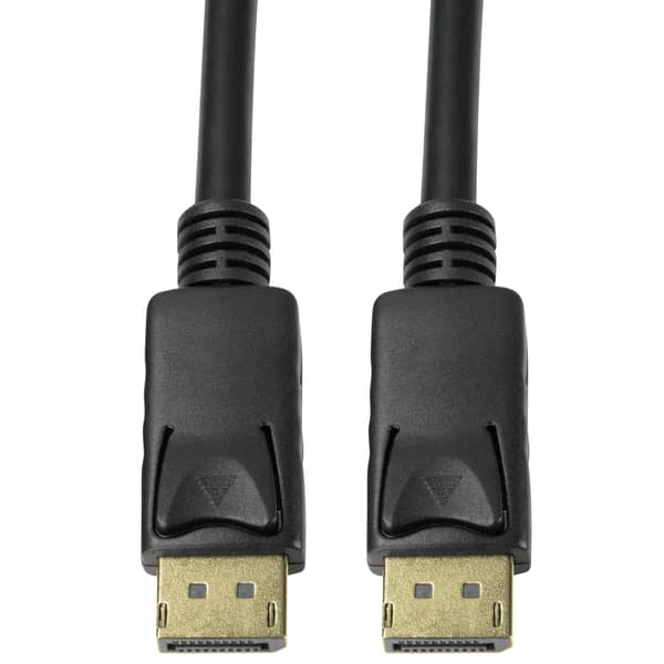 DisplayPort-kabel 1.4 4K/120 Hz, 8K/60 Hz 1m Sort