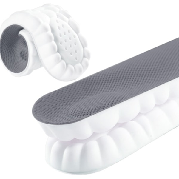 Åndbare 4D Motion skosåle Grey S Grey S