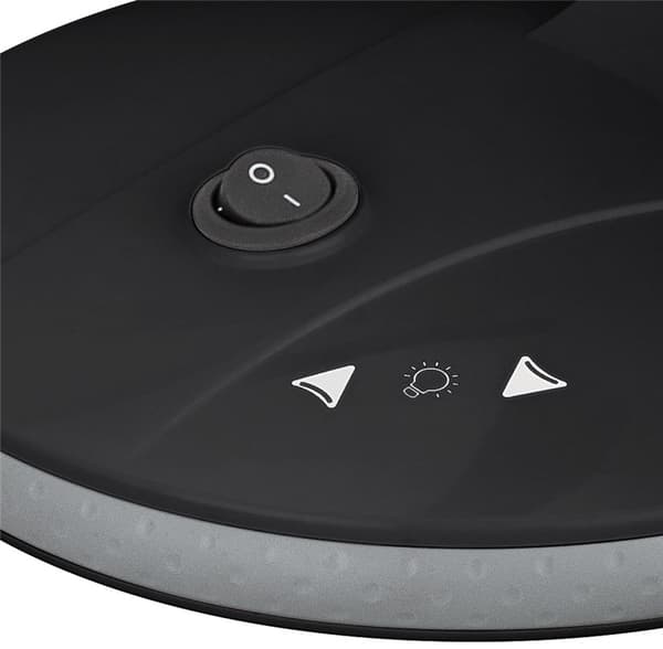 LED-förstoringslampa med stativ, 6 W, svart
