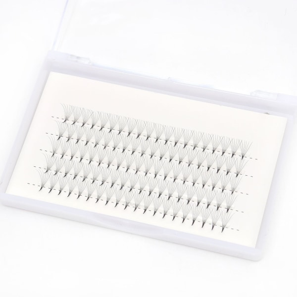 Vippeklaser eyelash extension 6D-D 100-dele Sort 13 mm