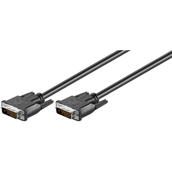 DVI-D Full HD-kabel Dual Link, Nickel
