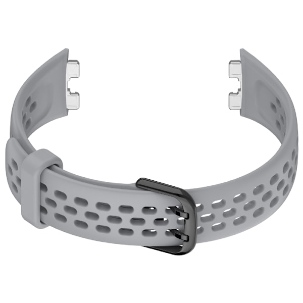 Udskiftningsrem til Huawei Band 8/9 - Åndbar silikonerem Grå
