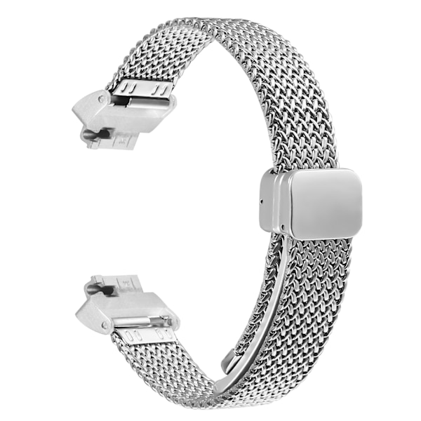 Milanese armband i rostfritt stål för Fitbit Inspire 1/HR/Inspire 2 Silver
