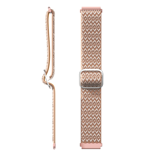 Nailonranneke Samsung Galaxy Watch 4:lle (40mm/44mm) Musta