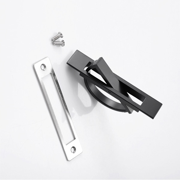 2-pack lådhandtag - elegant och modern design Svart