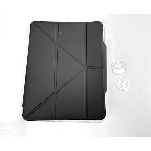 Klassiskt svart skyddsfodral för iPad med pennhållare - höger pennautomat iPad Air 11 (2024)
