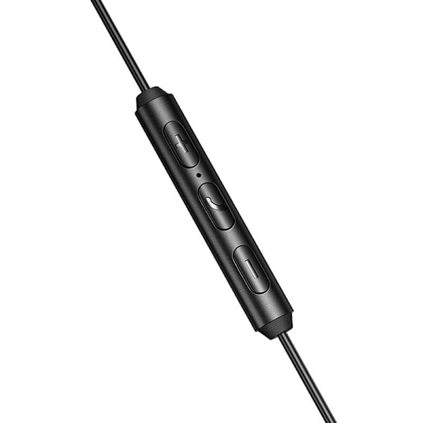 Mcdodo HP-1050 in-ear, langalliset kuulokkeet, USB-C (musta)