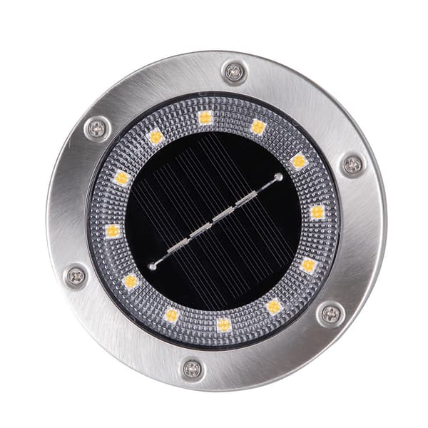 Lys upp din utomhusmiljö med 16 LED solmarkbelysning White White