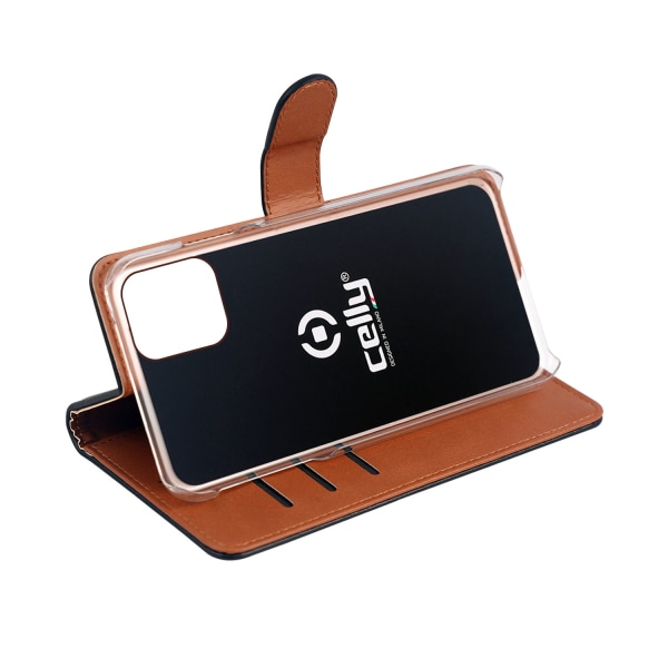 Wallet Case iPhone 13 Svart
