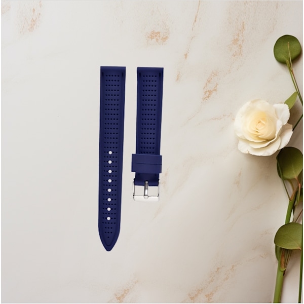 Silikonarmband för Huawei GT3/Watch 4 Blå 18 mm