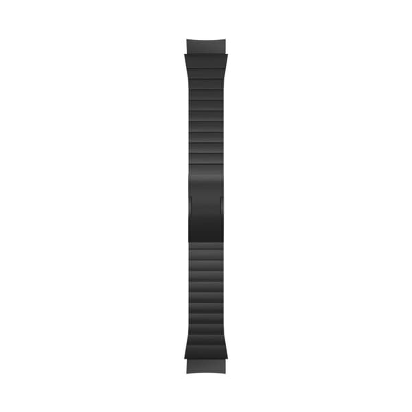 Titanium & Rustfrit Stål Urrem Kompatibel med Huawei GT6 46mm - Justerbart Link Design Black Black