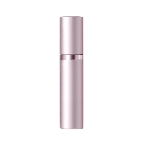 Påfyllbar parfymatomizer 5ml för resor, läckagesäker aluminium miniatomizer med glasinnerfoder och nanomistmunstycke