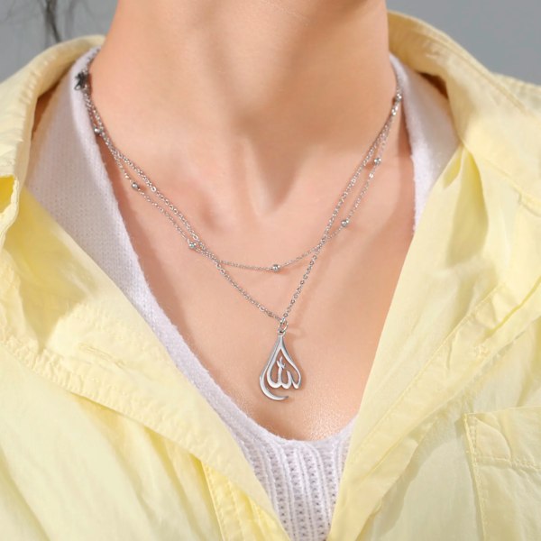 Allah halsband Silver