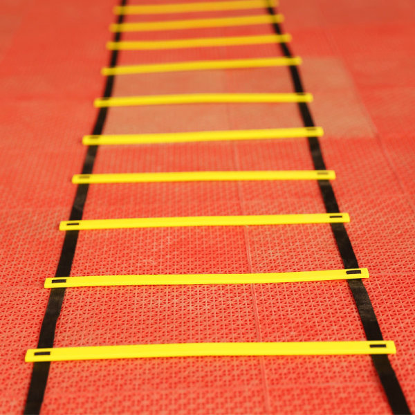 Agile Ladder Løbekonkurrence Fodboldtræning Opvarmning 80x40x2 cm