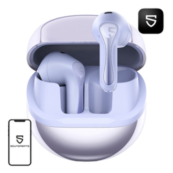 TWS Soundpeats Air 5 hovedtelefoner (lilla)