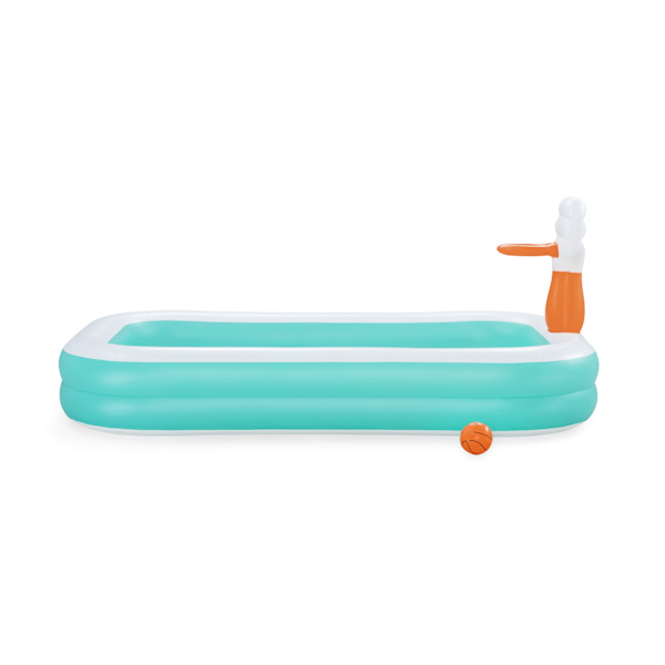 Familjepool Dunk n Splash 251 x 168 x 102cm