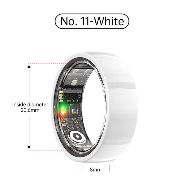 Smart Ring R1000 - Keramikutgåva White 11 White 11