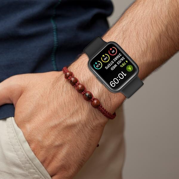 Officiellt Ersättande Klockarmband för SKG V7 Pro Svart