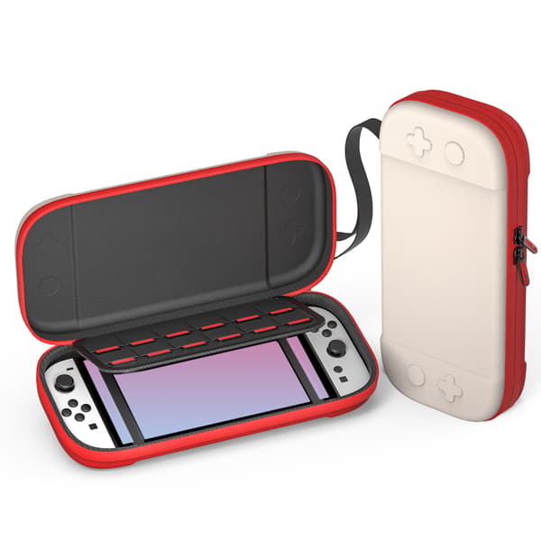 Kompakt rejsetaske til Nintendo Switch 2 Beige Beige