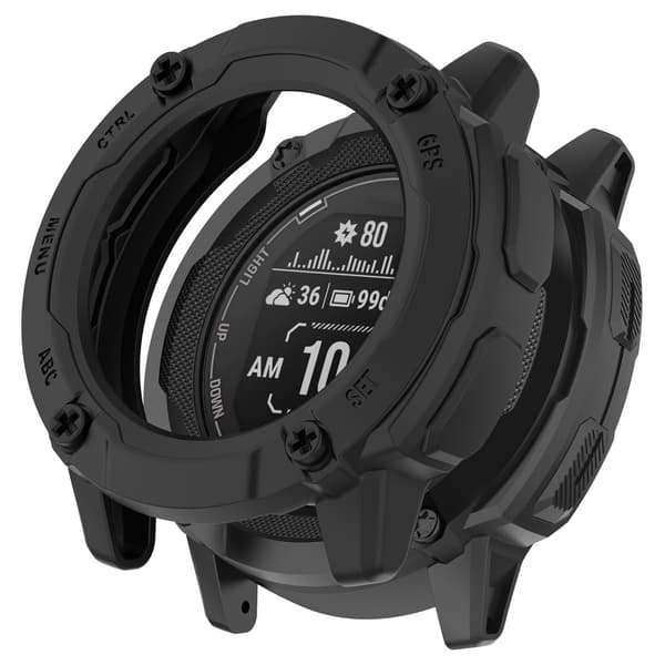 Armor suojakotelo Garmin Instinct 2X:lle Black Black