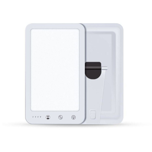LED SAD Lyslampe med Type-C, Justerbar Lysstyrke & Timer - EU Stik