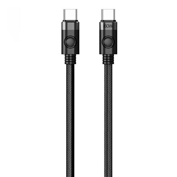 Orico 60W USB-C till USB-C laddningskabel (svart)