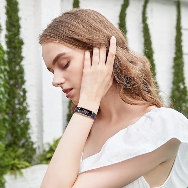 Klockbandsbyte för Fitbit Charge5/6 Red Red