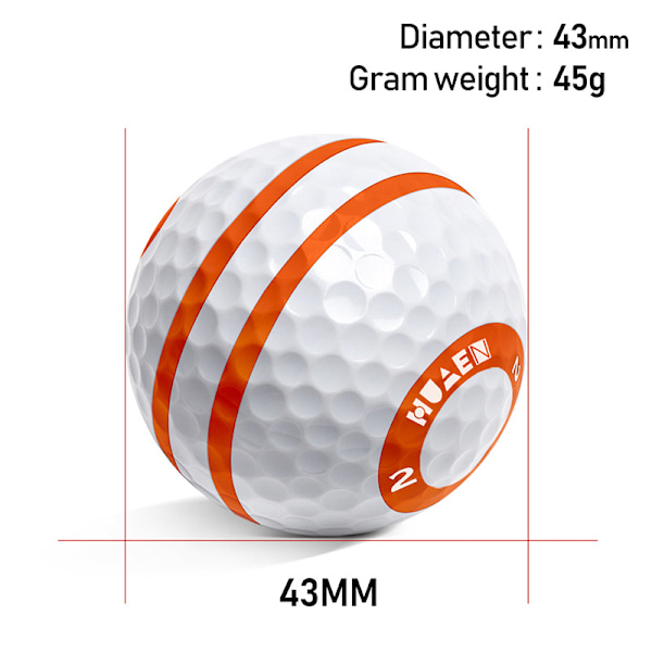3-lags turneringsgolfbolde