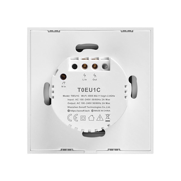 Smart Switch WiFi Sonoff T0 EU TX (1-kanal)