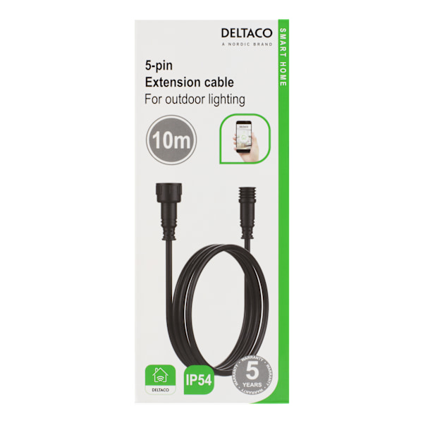 SMART HOME Garden / Deck lights extension cable IP54 10m