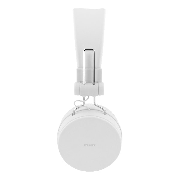 Foldbar on-ear BT headset, 3,5 mm, hvid