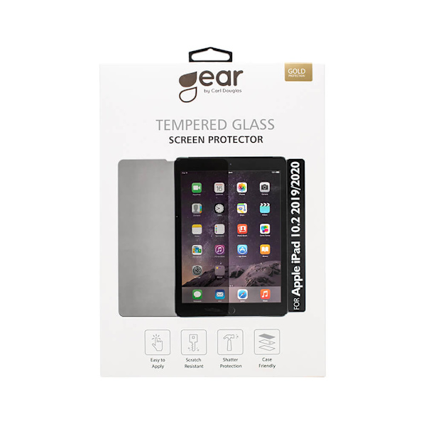 Härdat Glas 2.5D iPad 10.2"  19/20/21
