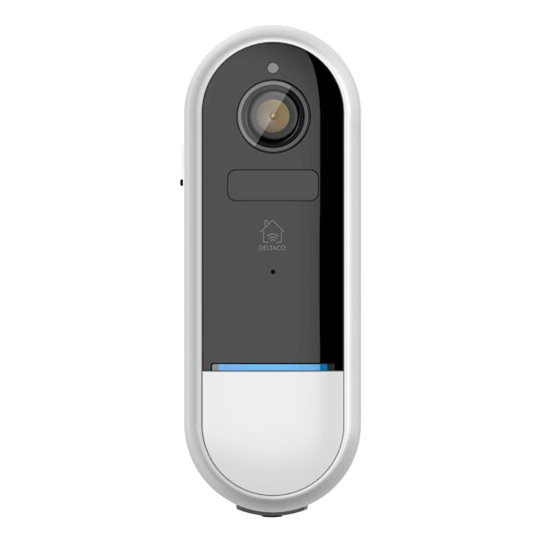 SMART H WiFi Doorbell camera IP65 weather proof white/silver