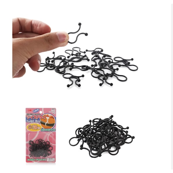 Kabelclips Organizer Cord Management System til hjemmekontor 20-pack