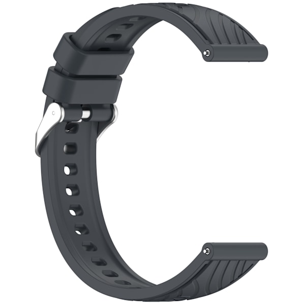 Huawei GT5/GT5 Pro Strap - Ersättningsband av texturerat silikon Grå